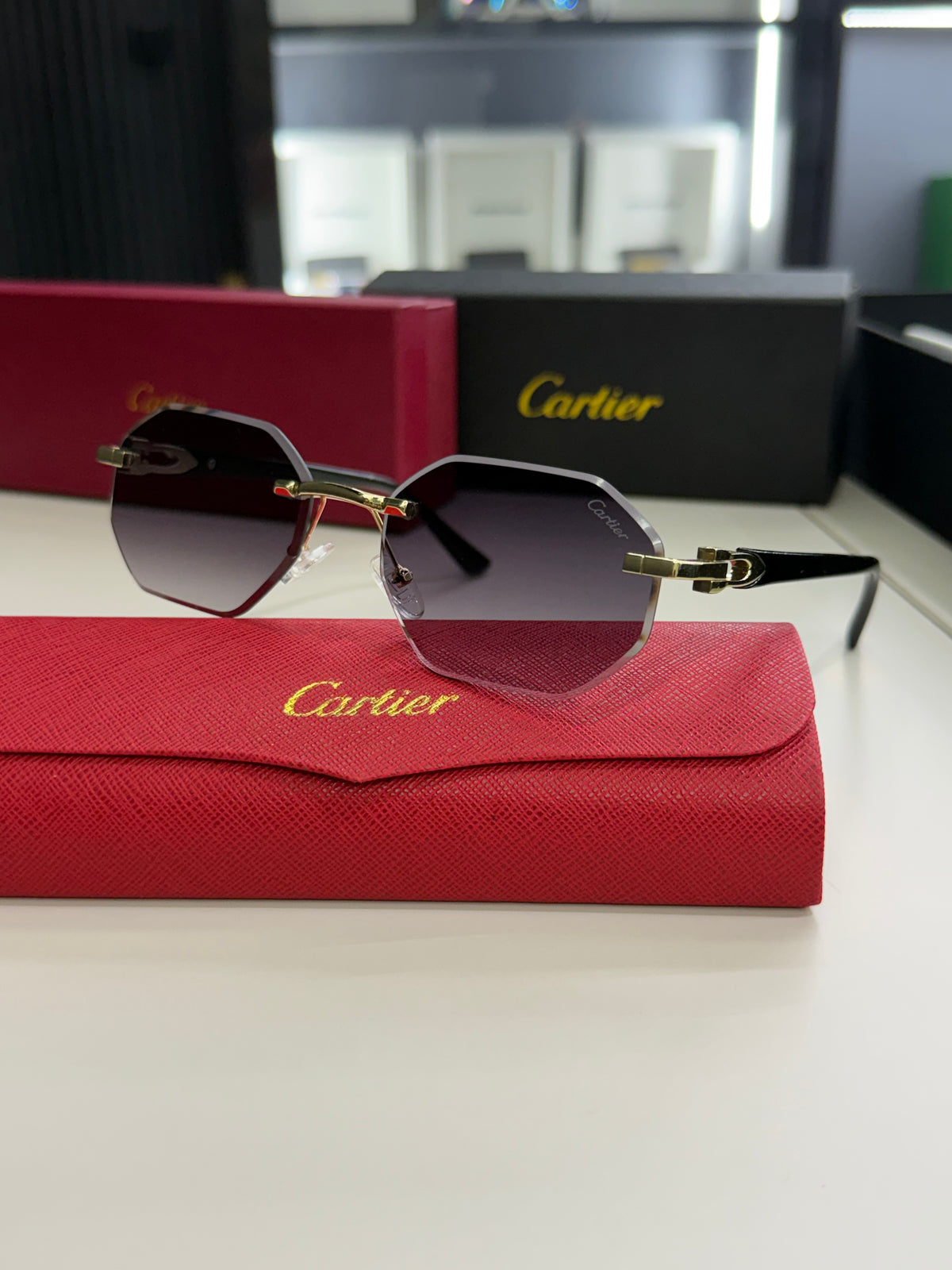 Cartier effet bois