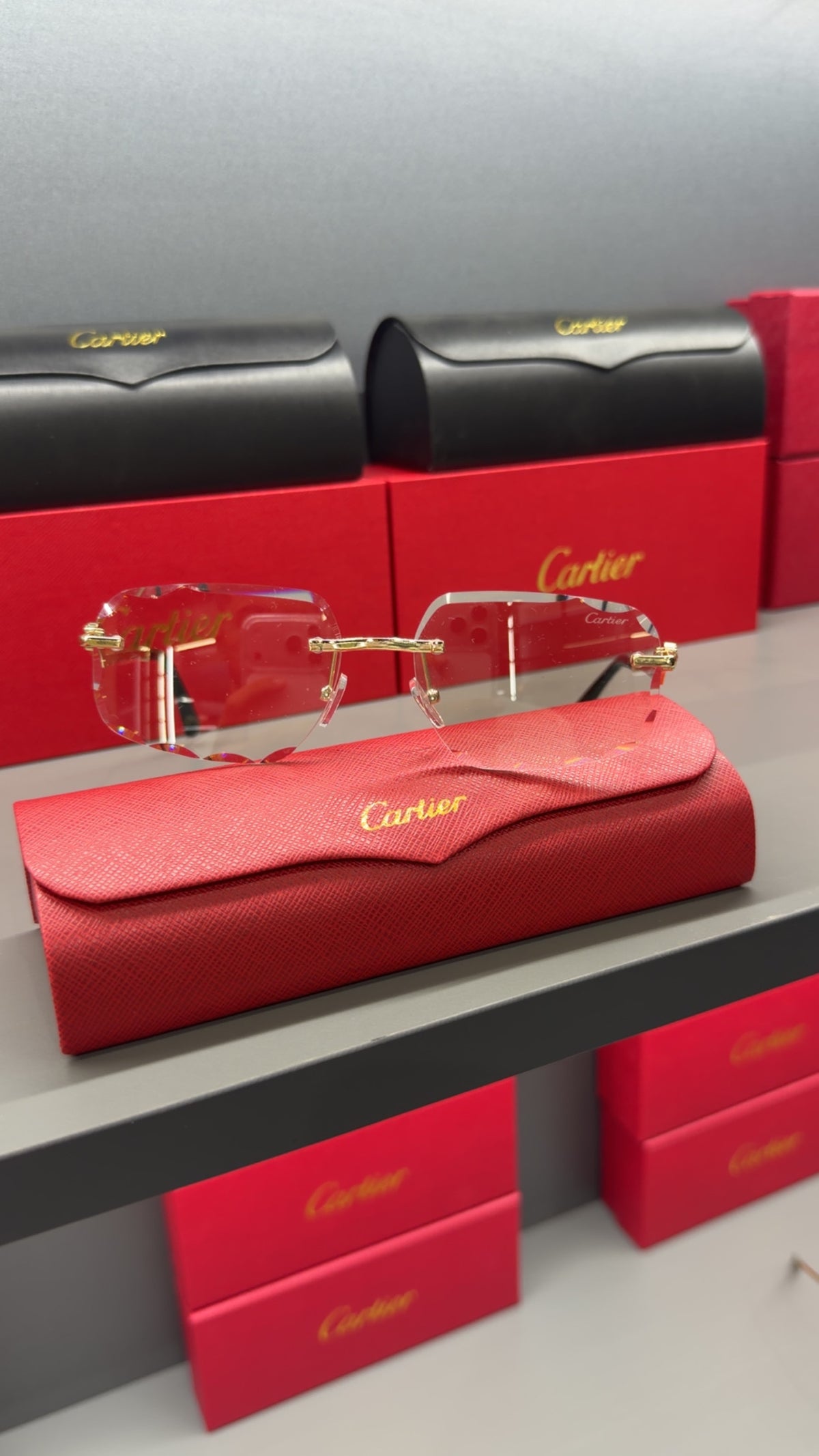 Cartier transparent photocromique