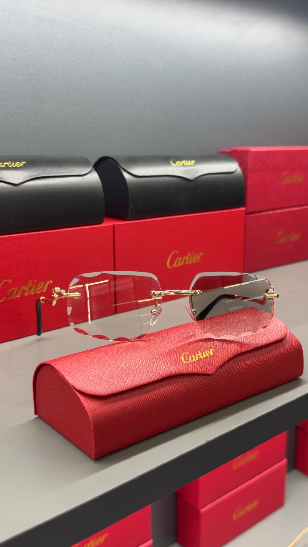 Cartier transparent photocromique