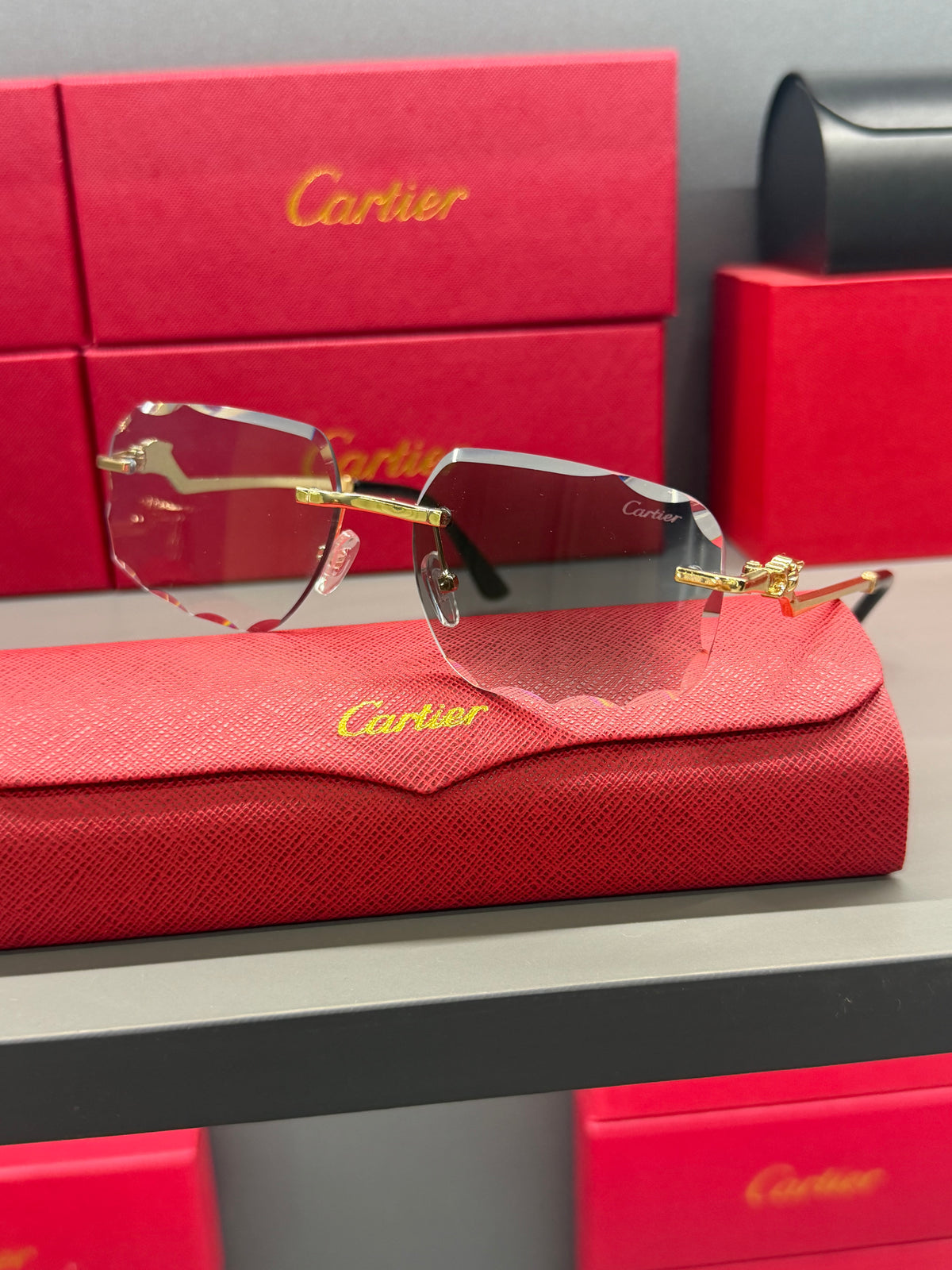 Cartier bleu ciel transition
