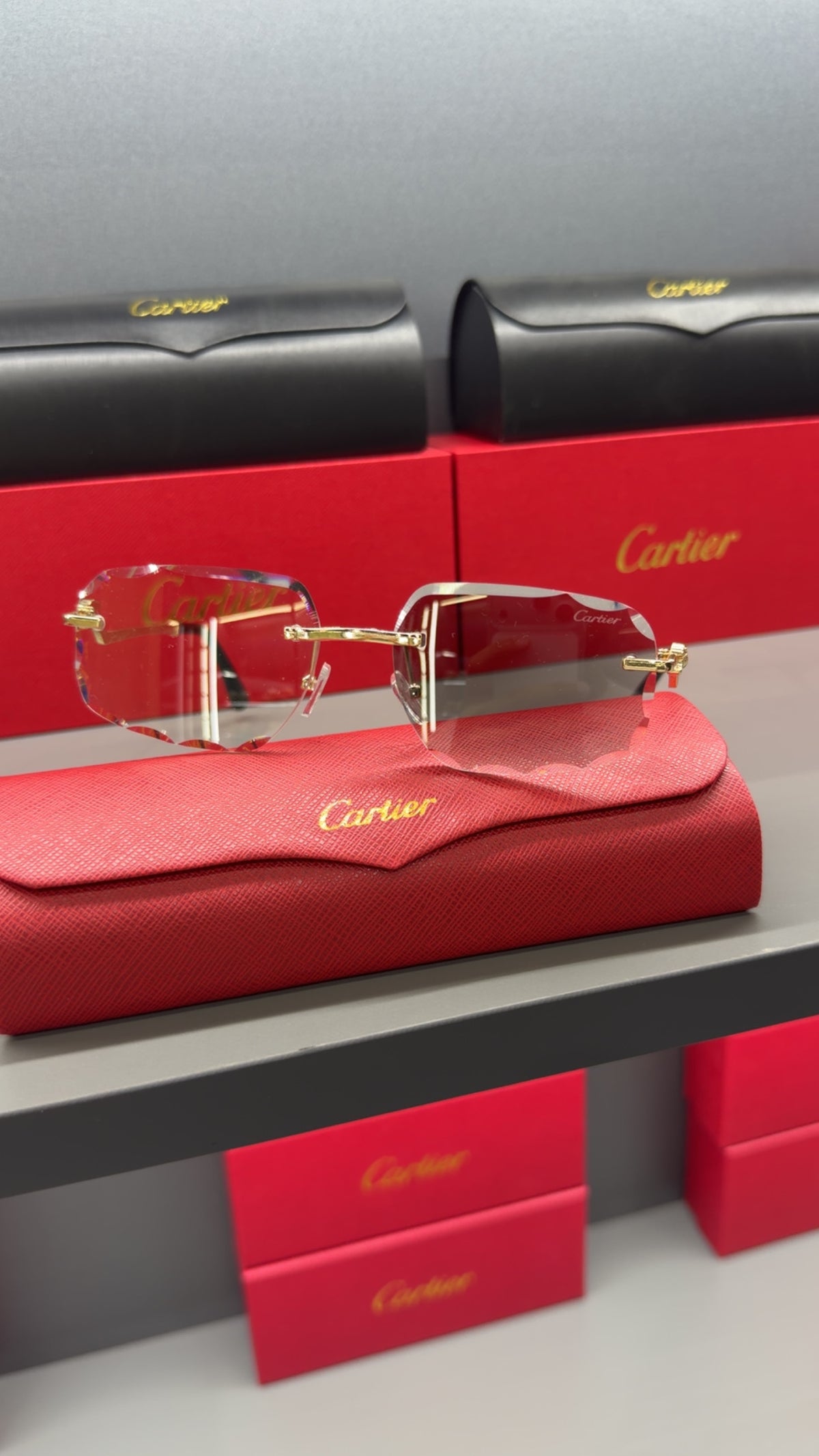 Cartier transparent photocromique